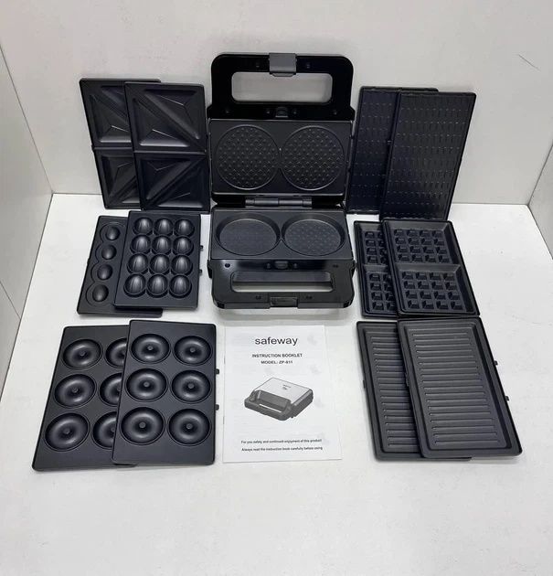 Німецький мультимейкер 7 в 1! Гриль ZP-811 Вафельниця Zepline 2200 Вт