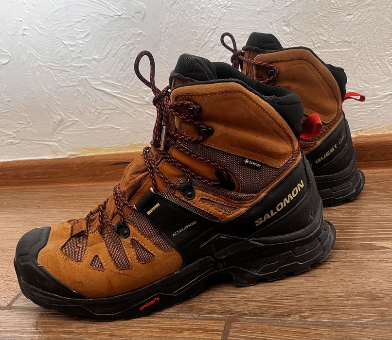 Трекинговые ботинки 46  salomon quest 04 gore tex саломон
