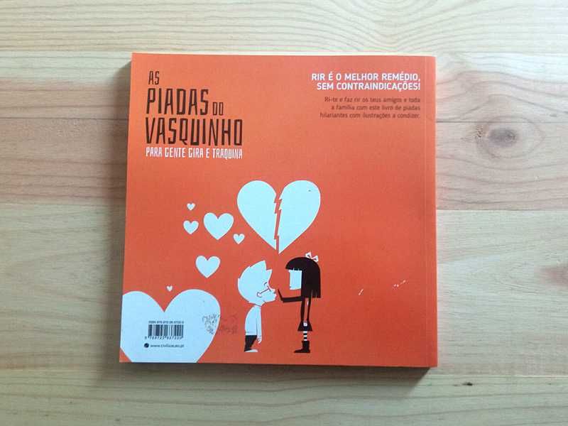 Livro "As Piadas Do Vasquinho Para Gente Gira e Traquina" de Jararaca