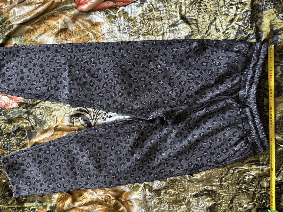 Штани із леопардовим прінтом