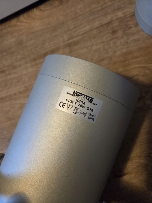 2x Lampa 70w na szynoprzewód