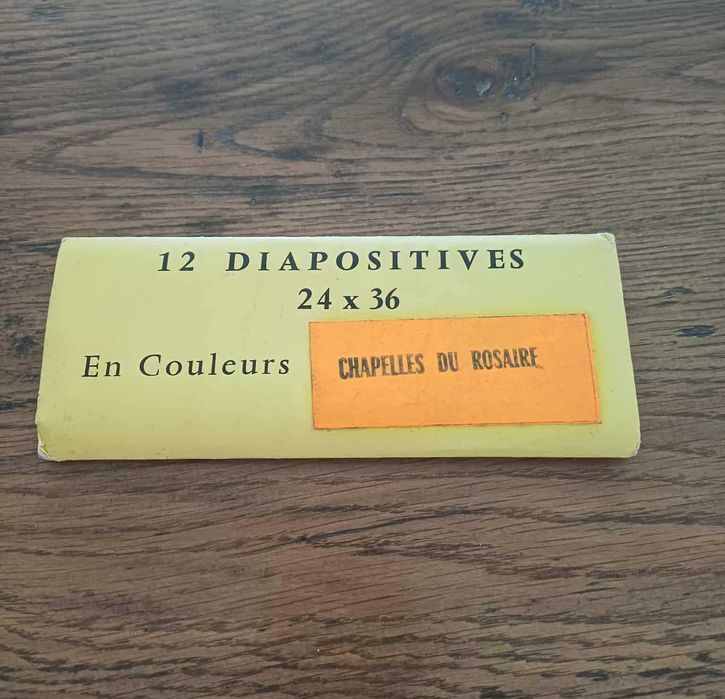 Conjunto de diapositivos / Slides – “Chapelles du Rosaire”