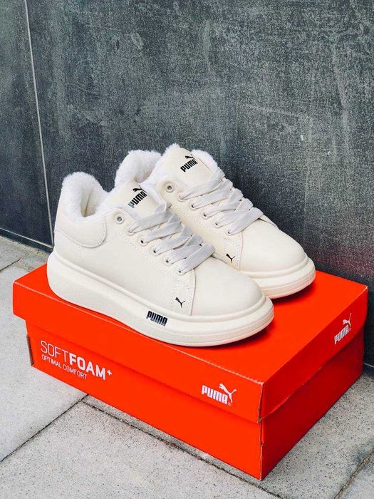 Успей купить цена 999грн женские зимние кроссовки Puma на меху