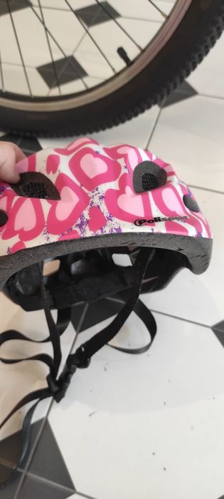 Capacete polisport juvenil menina