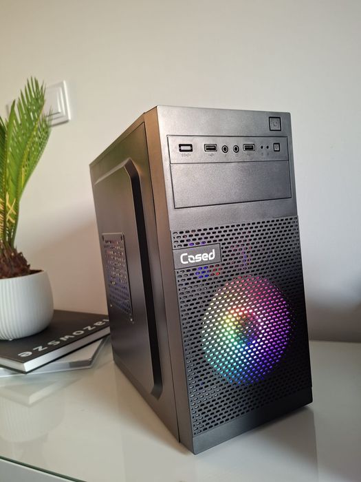 Komputer stacjonarny Intel Core i5-4460 – stan idealny, RGB