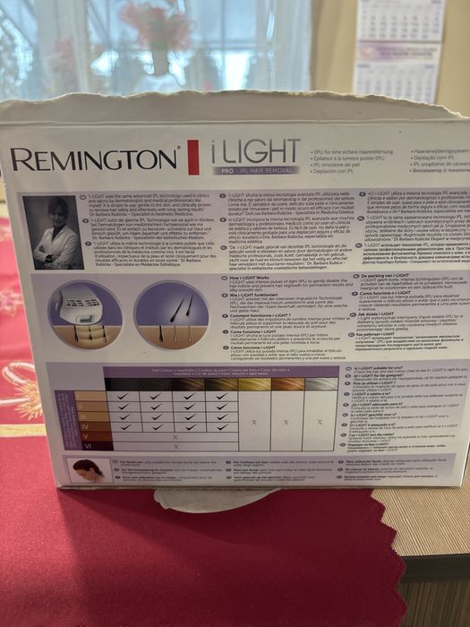 Remington depilator