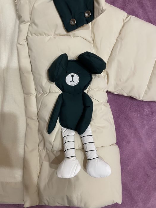 Зимова нова куртка на дівчинку(шапка в подарунок)