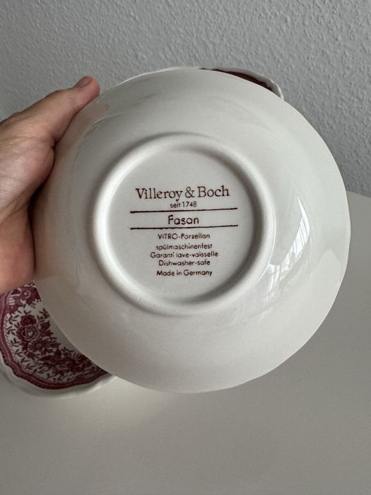 Miseczki Villeroy Boch Fasan czerwone