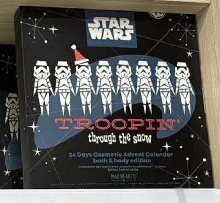 Kalendarz adwentowy Star Wars Troopin kosmetyki i akcesoria