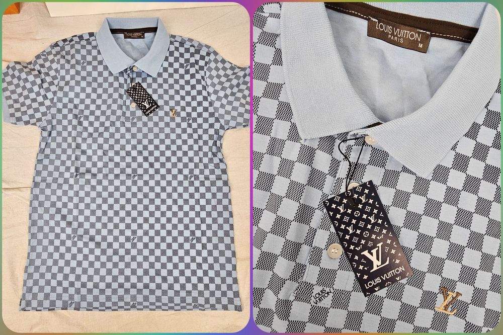 Koszulka Polo męska Ralph Lauren Louis Vuitton premium