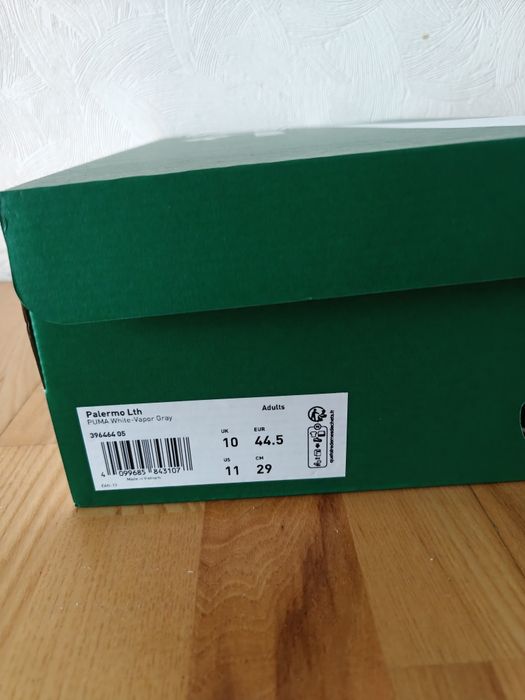 Чоловічі кросівки Puma Palermo Leather, 44,5/11/29 см