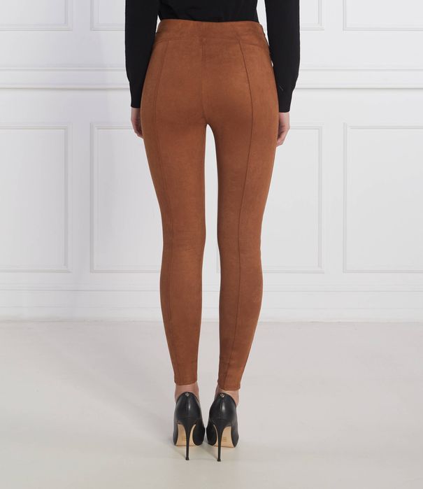 Legginsy sztuczny zamsz Spanx S