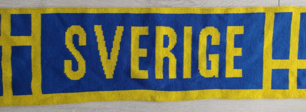 Szalik kibica reprezentacja Szwecja "Sverige"
