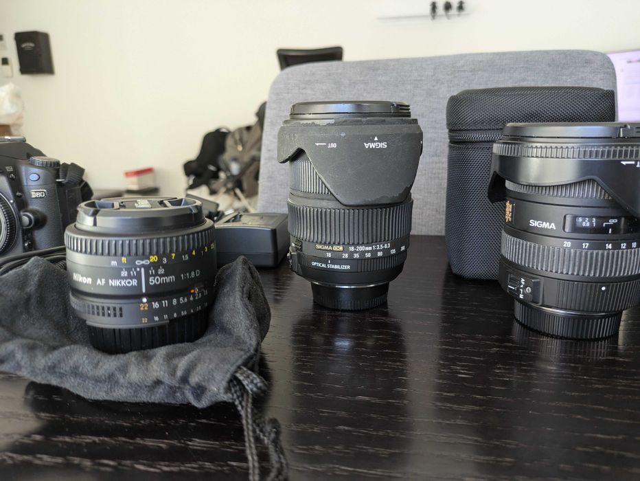 Kit completo de fotografia digital Reflex (ver descrição)