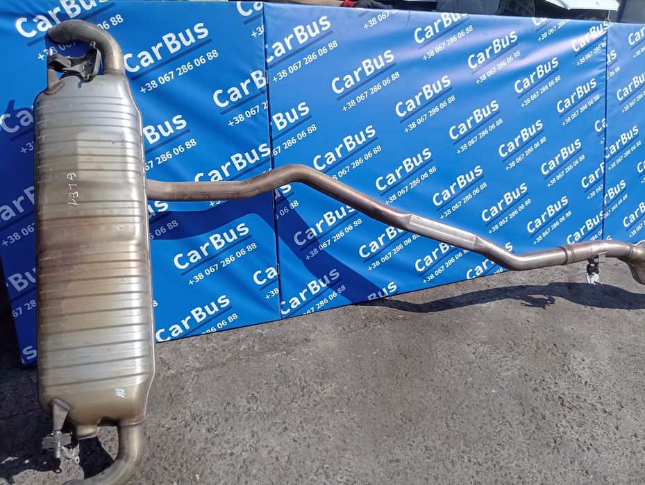 Глушник (вихлопна труба) задня частина GLE V167 ГЛЕ ГЛЄ