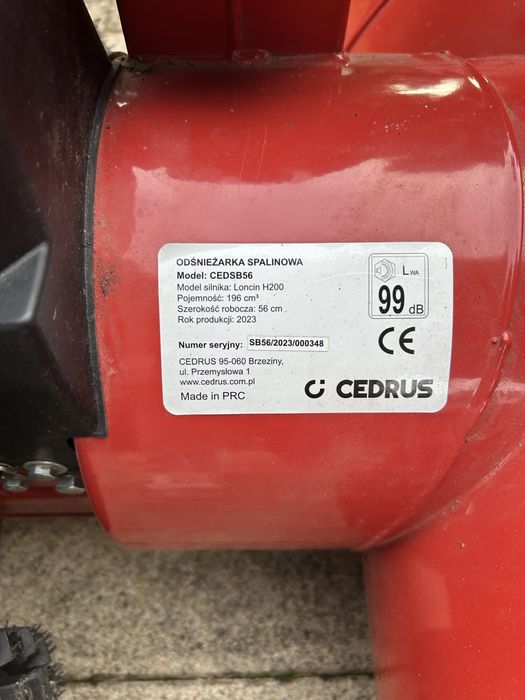 Odśnieżarka spalinowa CEDSB56