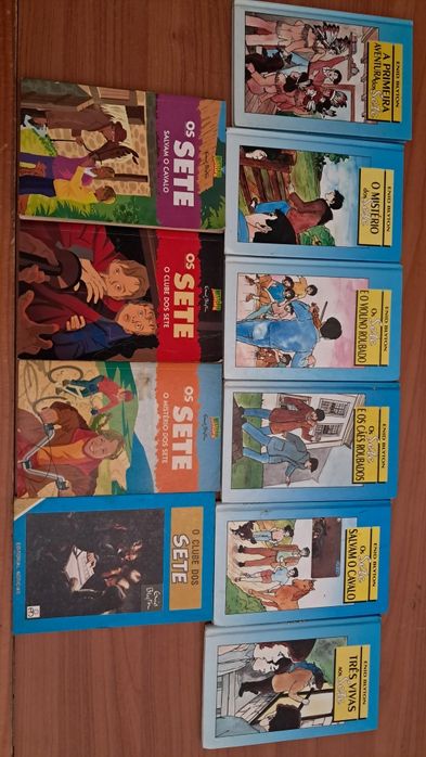 Enid Blyton, Os cinco, Os sete, Mistério   As Gêmeas