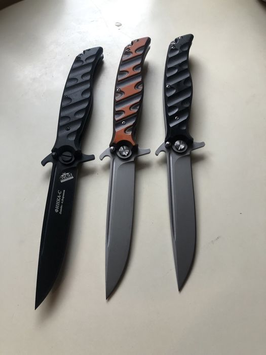 Складной нож Розкладний ніж Финка С Нокс з кліпсою