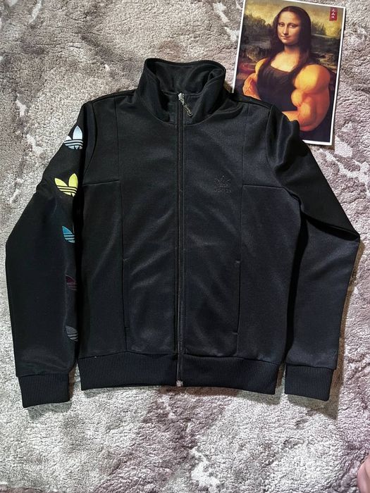 Олімпійка Adidas ідеальний стан з лампасами S