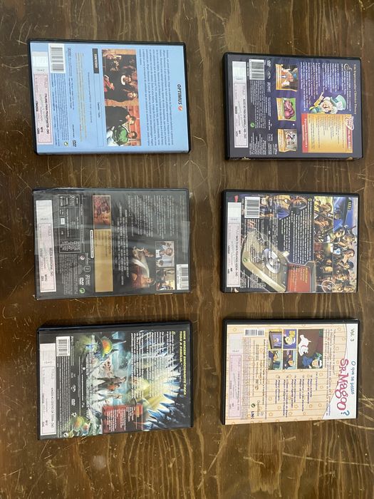 Conjunto de DVDs64564124176258121