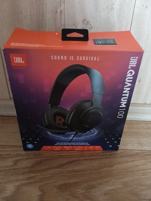 JBL słuchawki przewodowe dla graczy z mikrofonem, praca zdalna