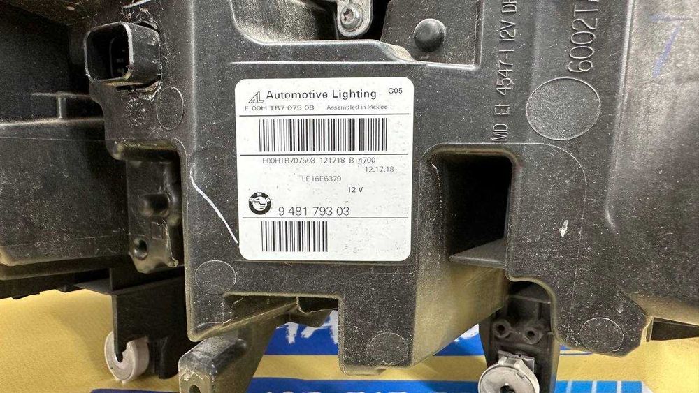 Ліва Левая Американьска Фара Фары Фари BMW X5 G05 Laser X6 G06 USA