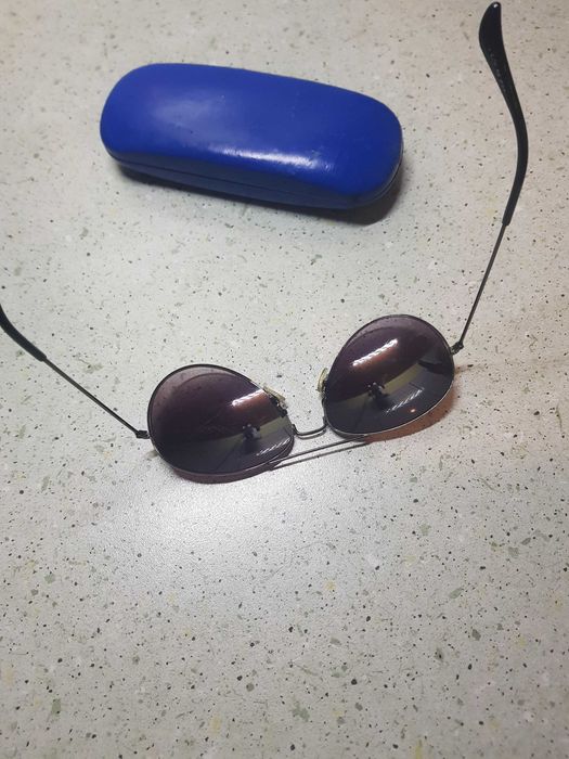 Okulary przeciwsłoneczne męskie + etui