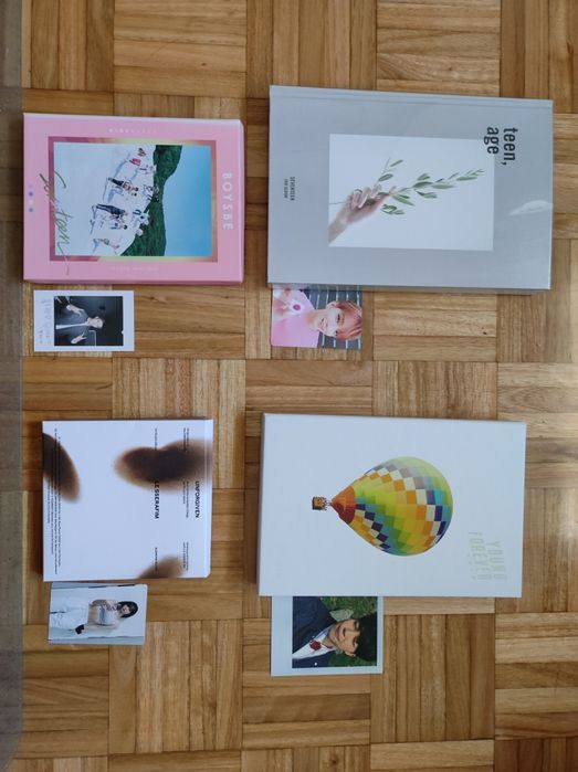 Álbuns de K-pop - Vários - BTS, Seventeen & Le Sserafim