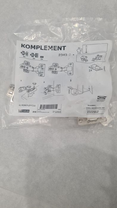 Zawiasy Ikea Pax Komplement/Blum nowe
