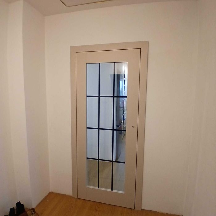 Drzwi wewnętrzne płycinowe na RAMIE DREWNIANEJ