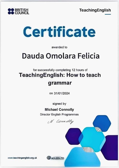 Aulas particulares de inglês com falante nativo (online)