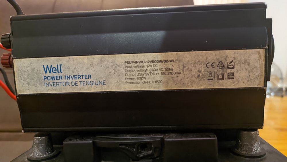 600W Battery and Inverter64739582074626123