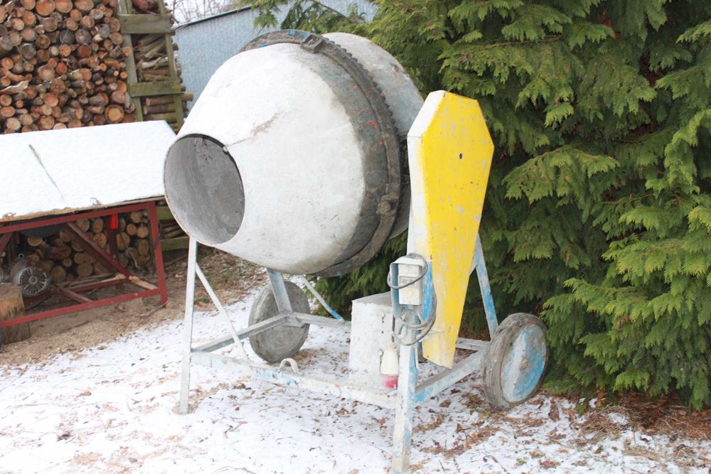 betoniarka 350L Duża