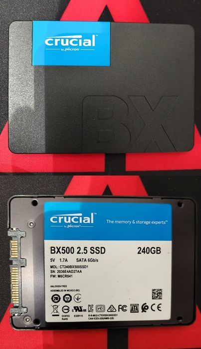 Dysk SSD 240gb Crucial