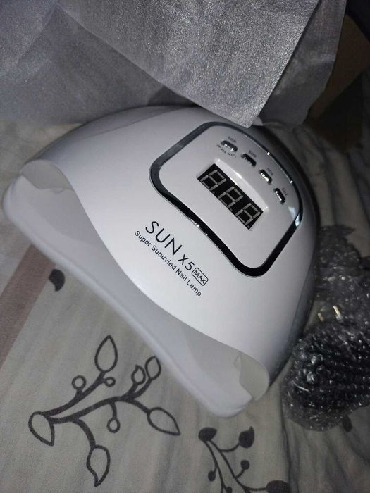 Lampa do Paznokci LED UV Mocna 80W Kosmetyczna do Hybryd Żeli