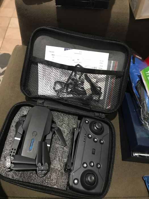 Drone com bag e acessórios