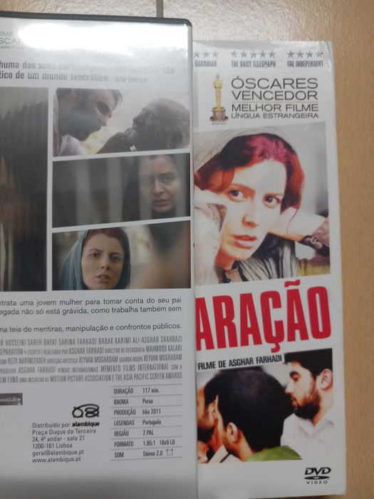 DVD UMA SEPARAÇÃO Filme Iraniano de Asghar Farhadi Legendas Português
