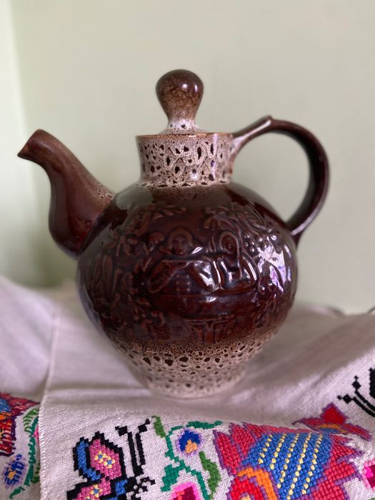 Чайник керамічний великий