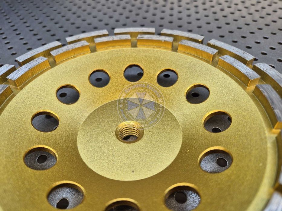 Tarcza garnkowa do szlifowania betonu 180mm M14 segmentowa diamentowa