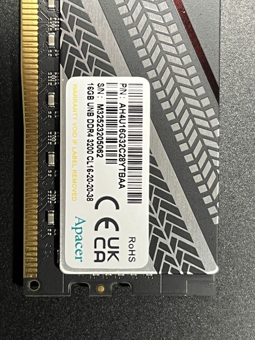 16GB - DDR4 - 3200MHz - CL16