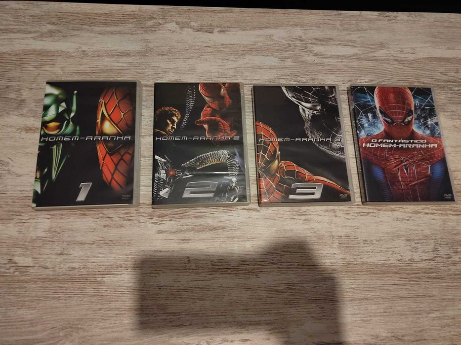 Vendo coleção Spider-Man em DVD