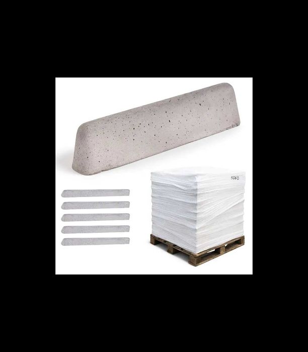 Listwy betonowe pod zbrojenie 50×500 mm - pełna paleta 650 sztuk