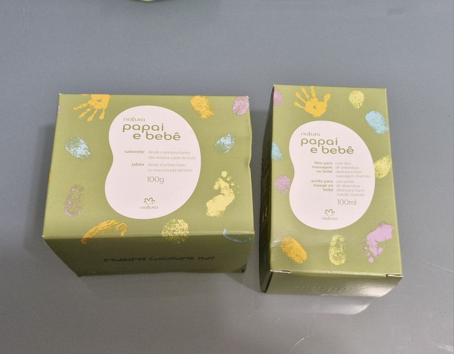 Produtos Mamãe e Bebê Natura