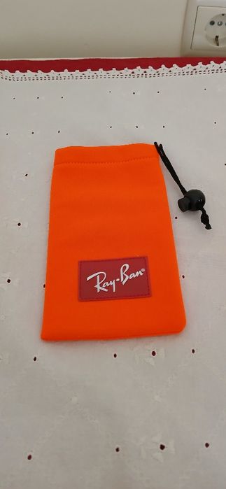 Bolsa para óculos Ray-ban, nova