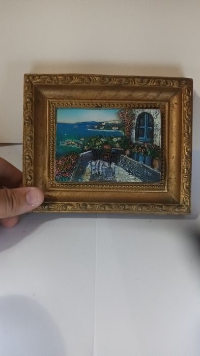 Mini quadro de paisagem