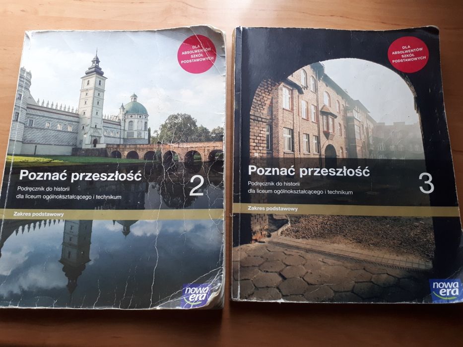 Sprzedam książki do historii