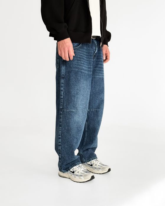 Джинси чоловічі baggy jeans широкие джинсы мужские rap pants sk8 XS