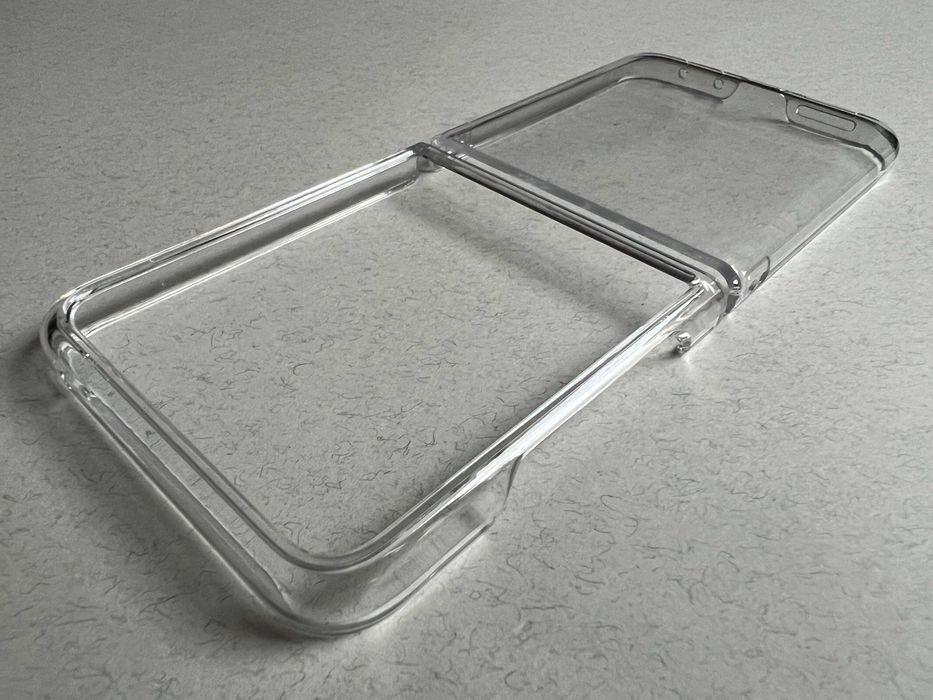 Motorola Razr 50 Ultra чохол із прозорого пластику чехол накладка