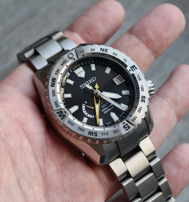 Seiko Prospex LX Line Spring Drive Land GMT SNR025J1