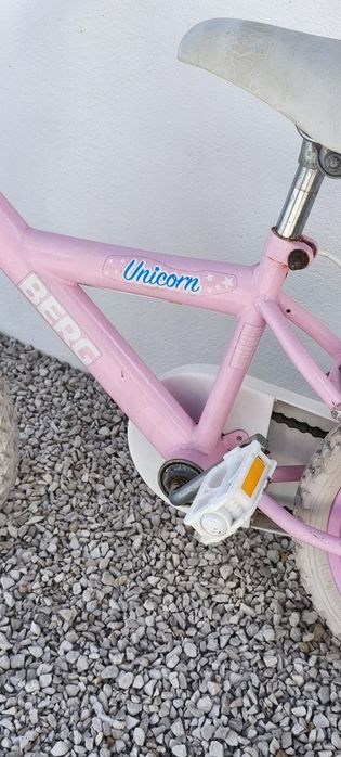 Bicicleta Rosa Berg Criança
